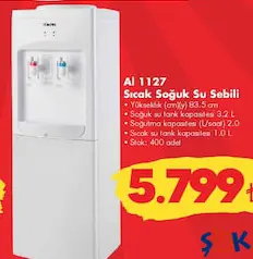 ALTUS AL 1127 SICAK SOĞUK SU SEBİLİ